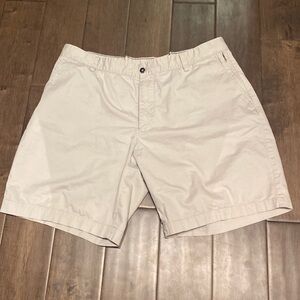 Mens Nautica shorts: Modern Classic, cream colour, size 40 mens